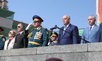 Аслан Бжания поздравил народ Абхазии с 30-летием Победы и Независимости